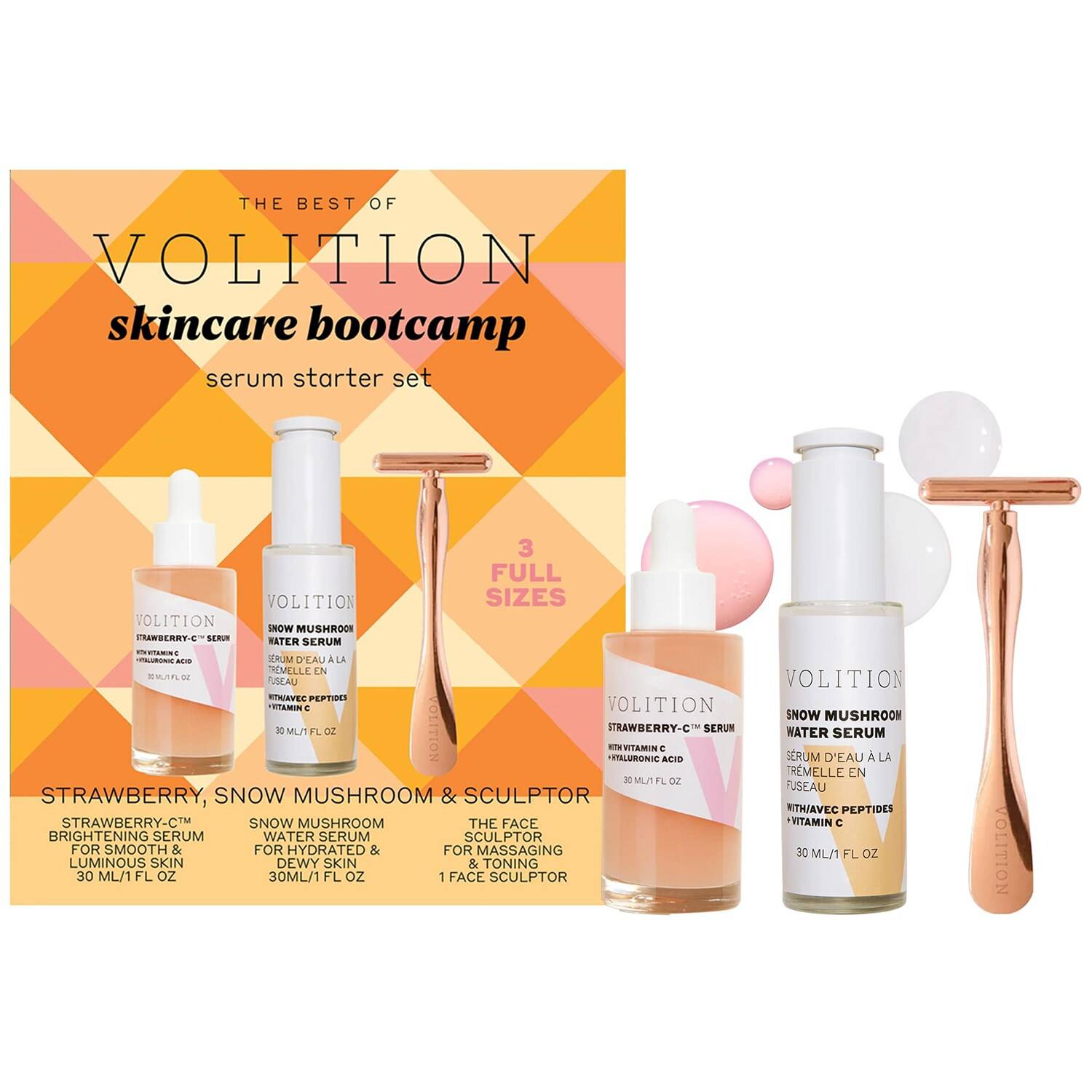 Volition Skincare Bootcamp Serum Starter Set Sephora Uk